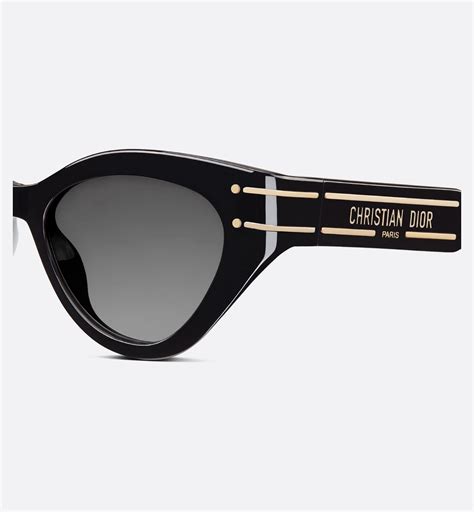 dior 7 - DiorSignature B7I Black Butterfly Sunglasses .